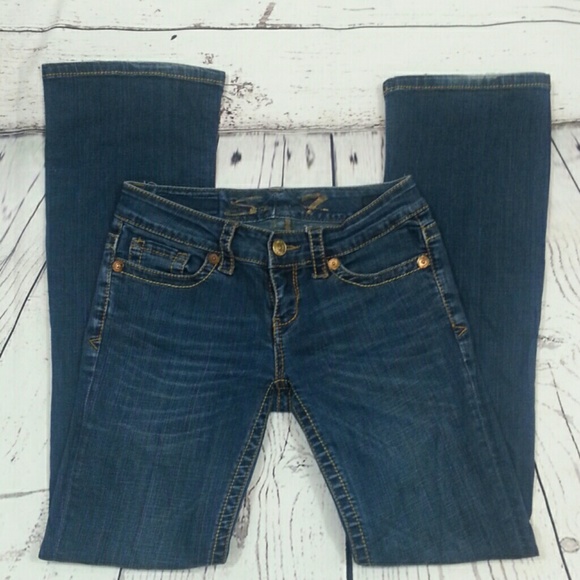 Seven7 Jeans | Seven Jeans Boot Cut 28 E Loop Back Pocket | Poshmark